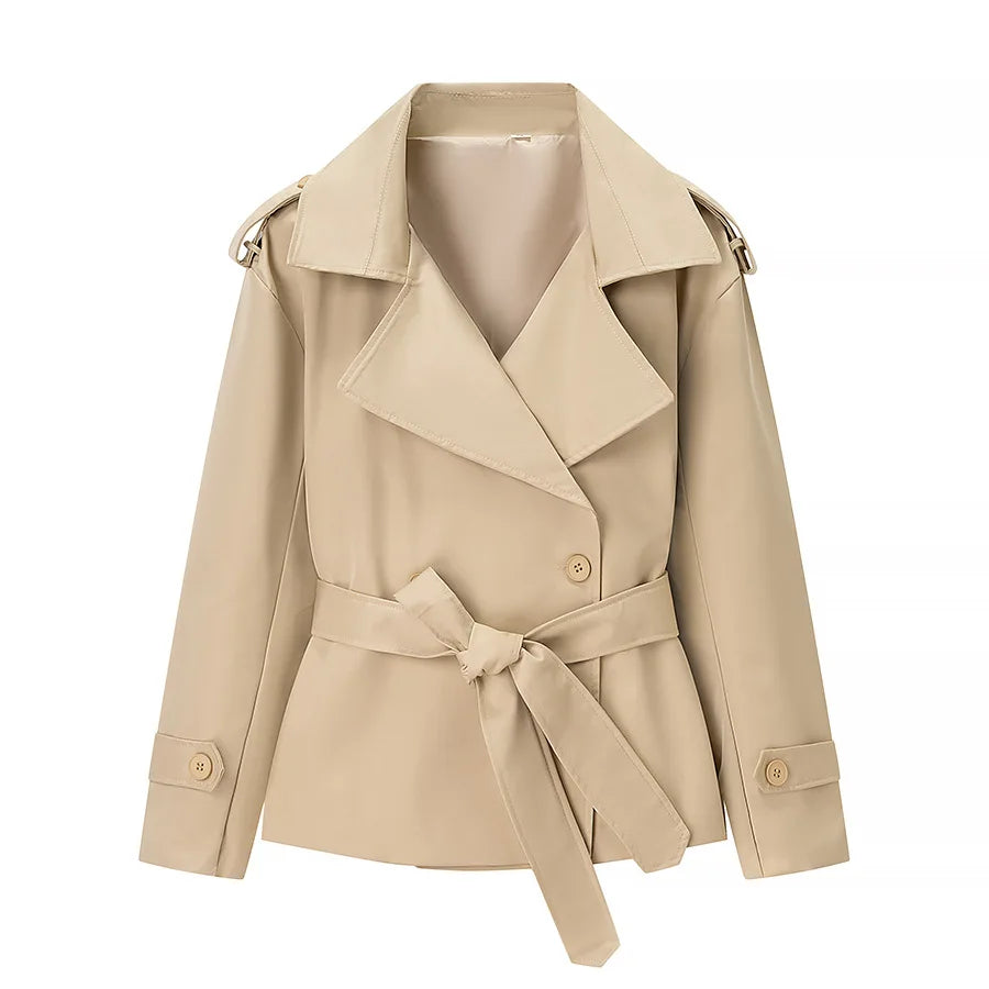 Victoria™ Classic Belted Trench Coat