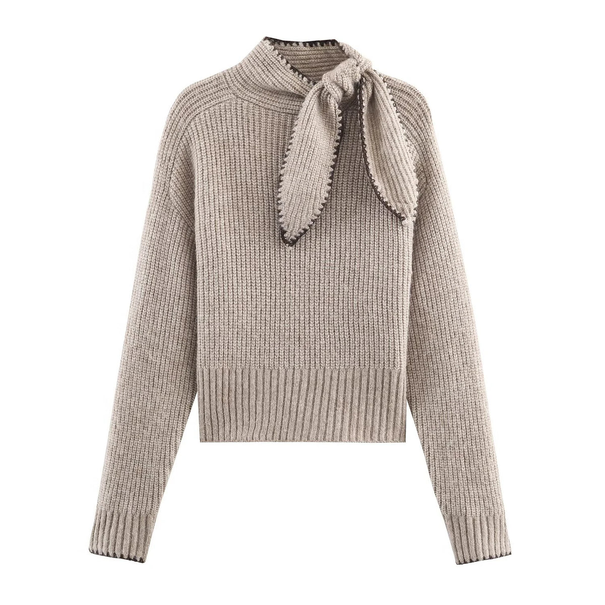 Charlotte™ Feminine Bow Knit Pullover (10% OFF)