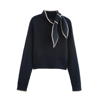 Charlotte™ Feminine Bow Knit Pullover (10% OFF)