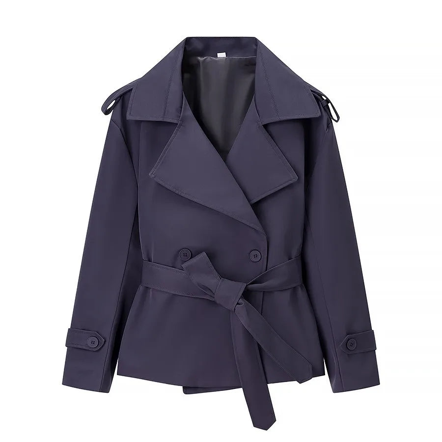 Victoria™ Classic Belted Trench Coat