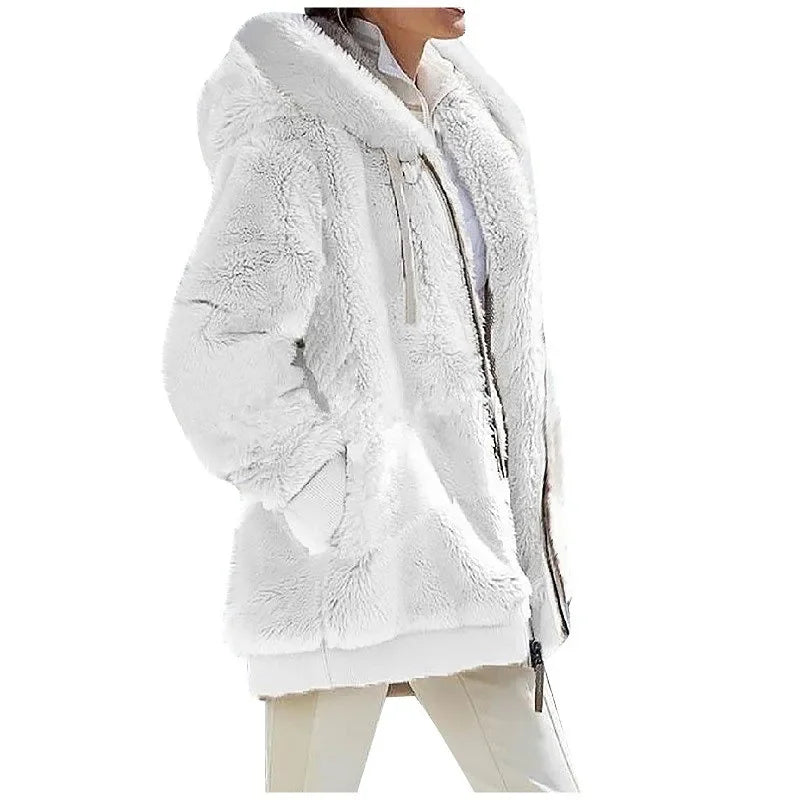 Amelia™ Elegant Hooded Winter Coat