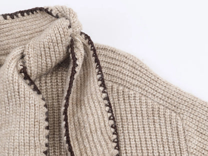Charlotte™ Feminine Bow Knit Pullover (10% OFF)