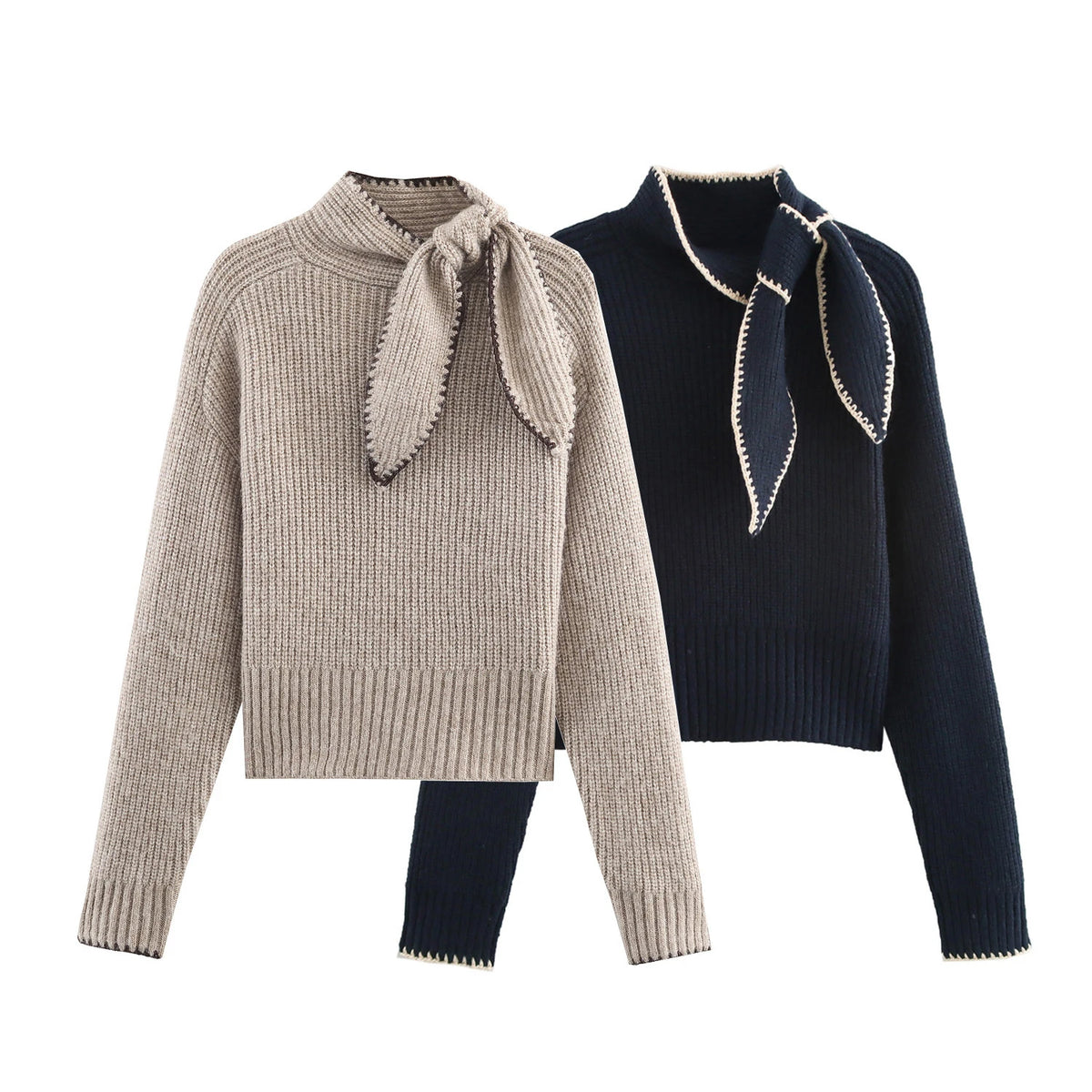 Charlotte™ Feminine Bow Knit Pullover (10% OFF)